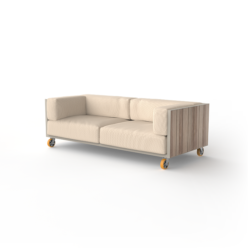 Vineyard Large Sofa Wheel